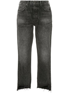 укороченные джинсы с необработанными краями Grlfrnd
