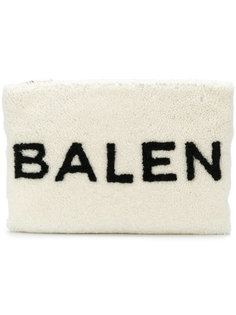 клатч из овчины Balenciaga