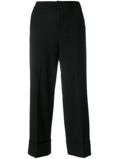 строгие укороченные брюки Pt01