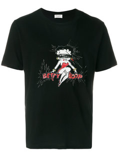 футболка Betty Boop Saint Laurent