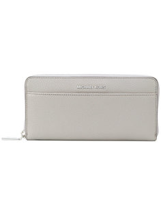 кошелек на молнии с бляшкой с логотипом Michael Michael Kors