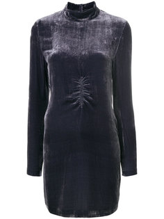 бархатное платье McQ Alexander McQueen