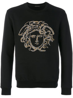 джемпер с нашивкой Medusa Versace