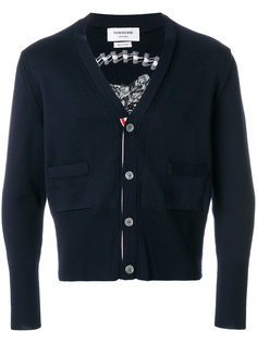 кардиган  вышивкой кота Thom Browne