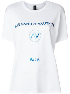 футболка с логотипом Alexandre Vauthier