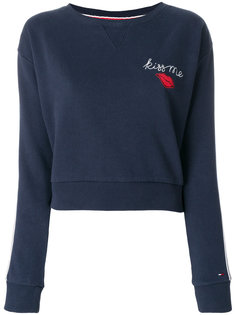 свитер с вышивкой  Tommy Hilfiger