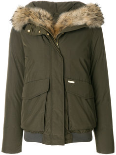 куртка-пуховик с капюшоном Woolrich