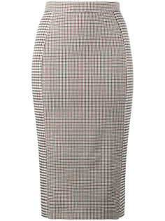 клетчатая юбка-карандаш с завышенной талией Stella McCartney