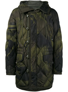 куртка Gaillon с перьевым наполнителем с камуфляжным принтом Moncler
