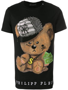 футболка с принтом Bear  Philipp Plein