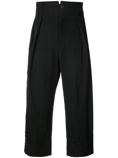укороченные брюки mustang  Ann Demeulemeester