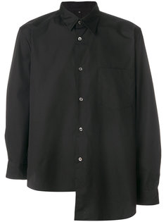 рубашка с асимметричным подолом Comme Des Garçons Homme Plus