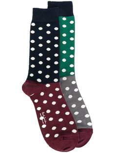носки с узором в горох Paul Smith