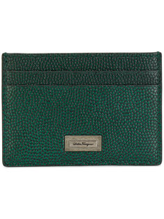 визитница с бляшкой с логотипом Salvatore Ferragamo