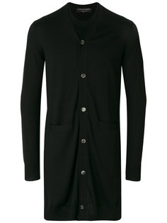 кардиган с удлиненной панелью спереди Comme Des Garçons Homme Plus