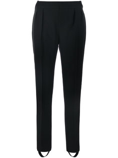 строгие брюки слим  Mugler