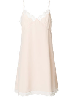 платье с кружевной отделкой Chloé