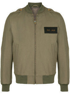 укороченная куртка-бомбер с логотипом Kent &amp; Curwen