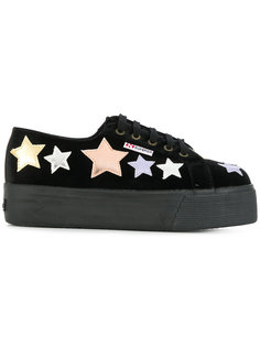 кеды на платформе Superga