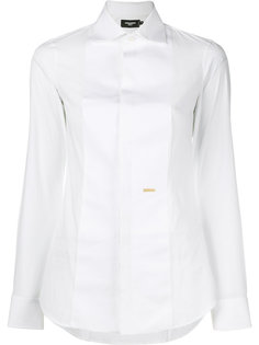 concealed placket fitted shirt Dsquared2