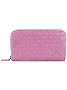 intrecciato zip around wallet Bottega Veneta