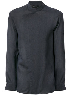 рубашка асимметричного кроя Emporio Armani