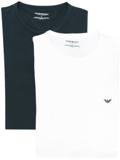 футболка с принтом-логотипом Emporio Armani