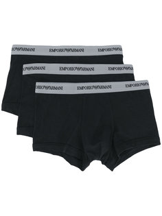 боксеры с логотипом на поясе Emporio Armani