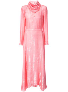 belted neckerchief dress Nina Ricci