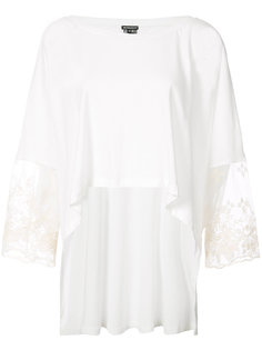 футболка с удлиненным подолом Ann Demeulemeester