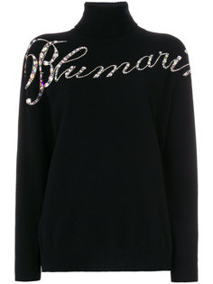 свитер с высокой горловиной Blumarine