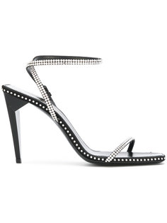 босоножки Strass Saint Laurent