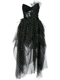платье с пышной юбкой из тюля Ermanno Scervino
