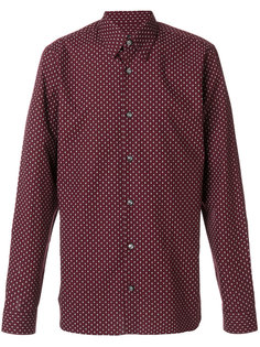 рубашка с мелким узором Z Zegna