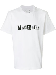 футболка с принтом Madness  Sacai