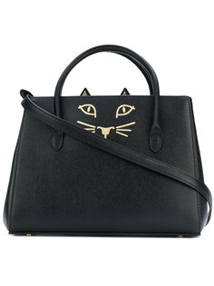 маленькая сумка-тоут Feline Charlotte Olympia