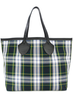 XL checked canvas tote Burberry