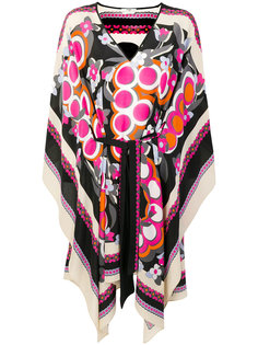 logo floral print dress Fendi