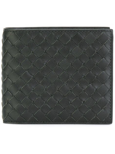 intrecciato billfold card holder wallet Bottega Veneta