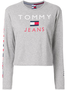 толстовка с принтом флага Tommy Jeans
