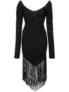 fringed dress Ronny Kobo