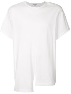 футболка с асимметричным подолом Yohji Yamamoto