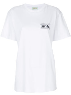 футболка с принтом  Aries