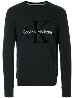 толстовка с принтом-логотипом Calvin Klein Jeans