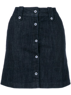 джинсовая мини-юбка  Maison Kitsuné