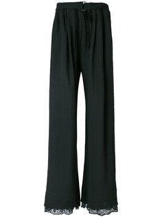 широкие брюки с поясом Ann Demeulemeester