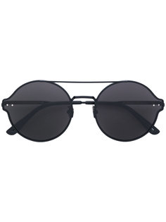 солнцезащитные очки в круглой оправе Bottega Veneta Eyewear