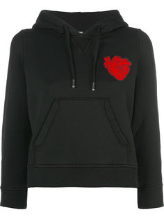 heart patch hoodie Dsquared2