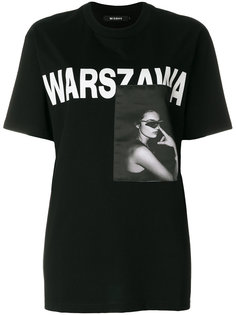 футболка с принтом Warsaw Misbhv