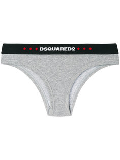 брифы с логотипом Dsquared2